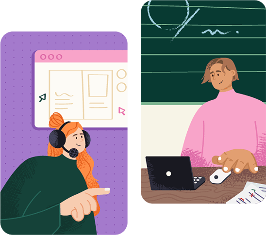 Illutration du support client